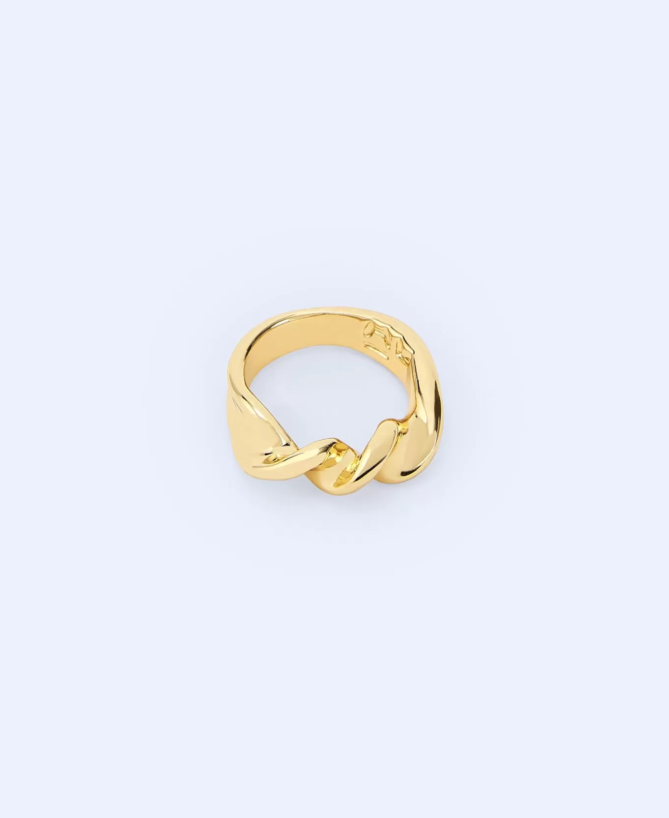 Femme Adolfo Dominguez Bague A Motif Torsion