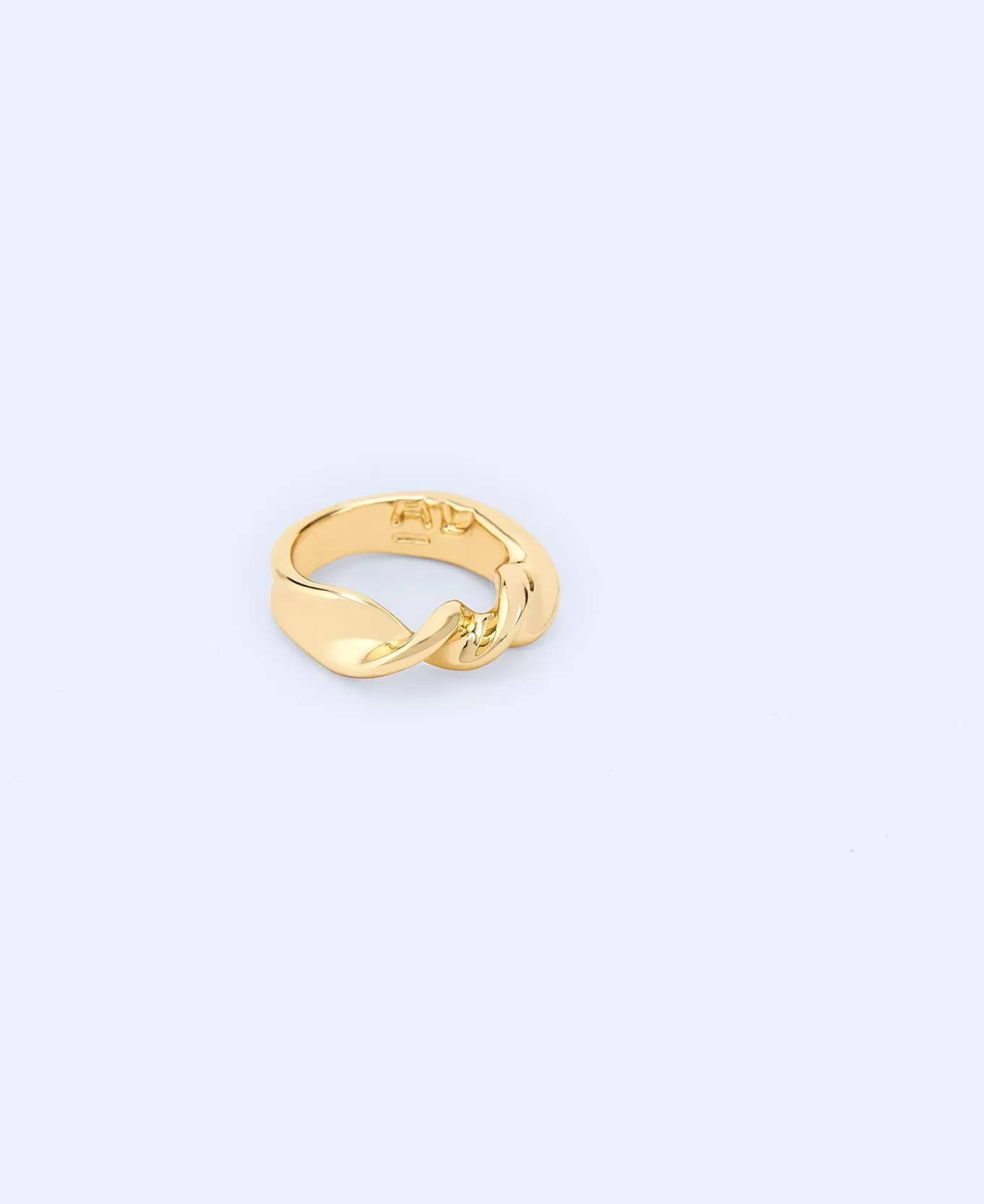 Femme Adolfo Dominguez Bague A Motif Torsion