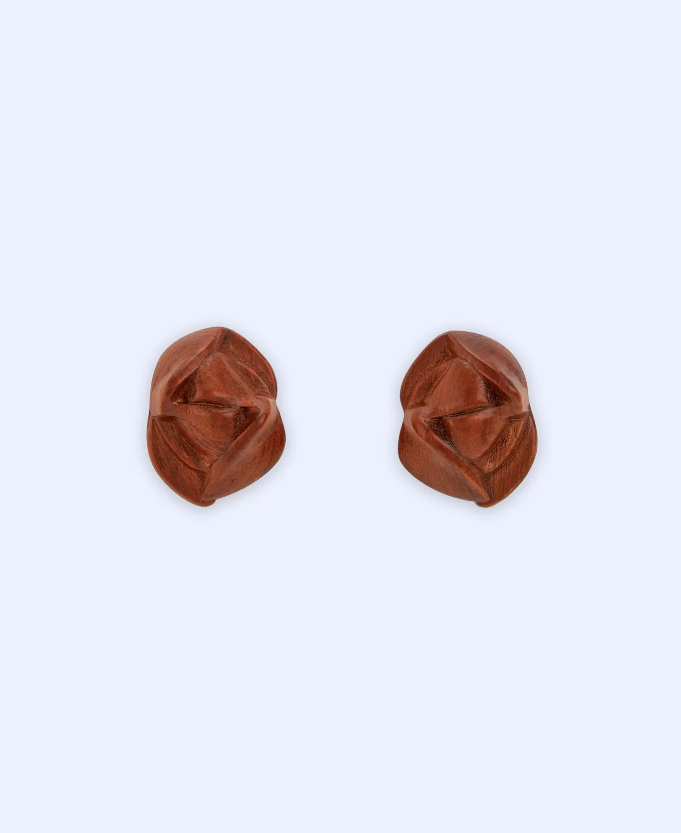 Femme Adolfo Dominguez Boucles D'Oreilles Motif Contraction En