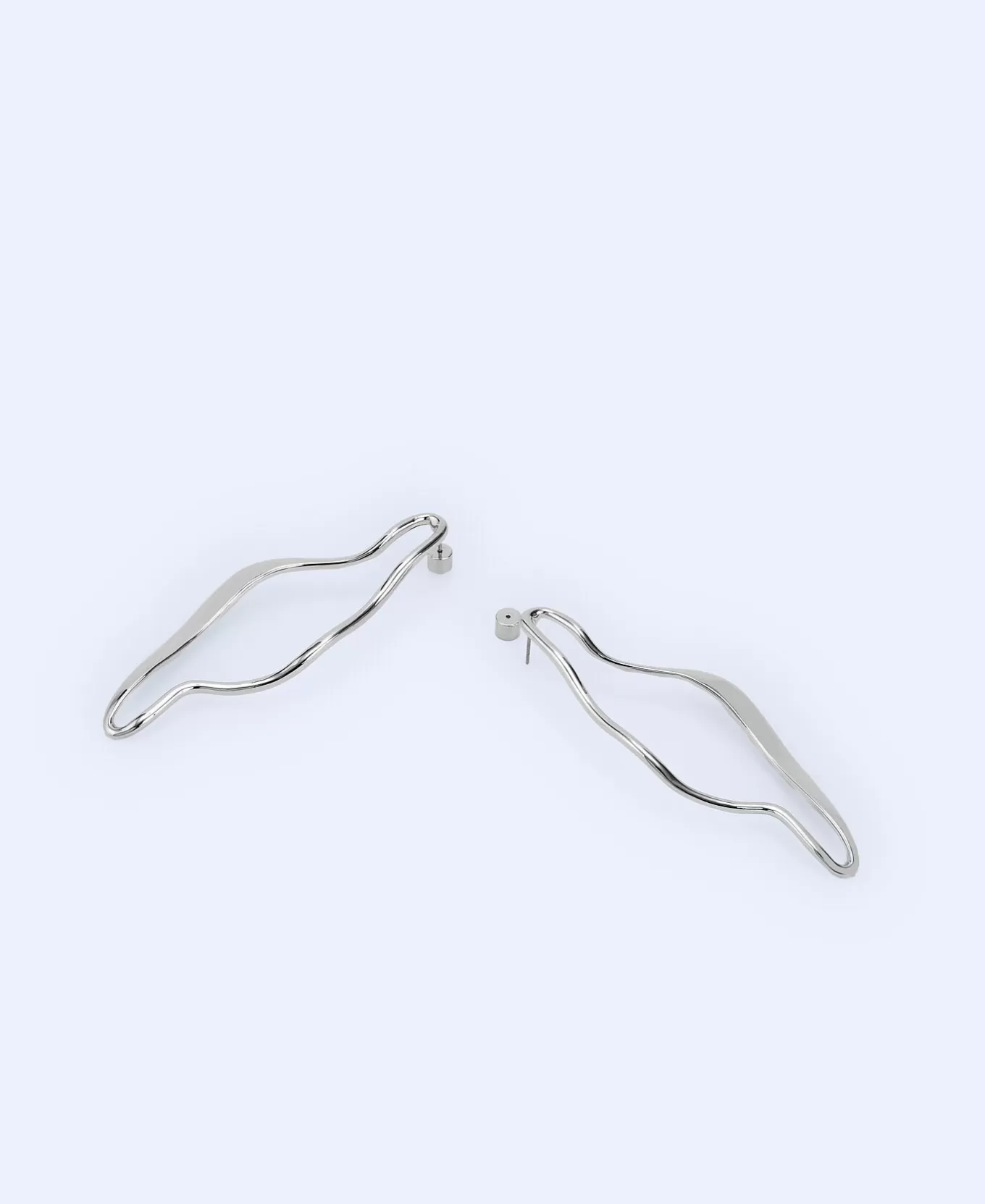 Femme Adolfo Dominguez Boucles D'Oreilles Motif Vibrer