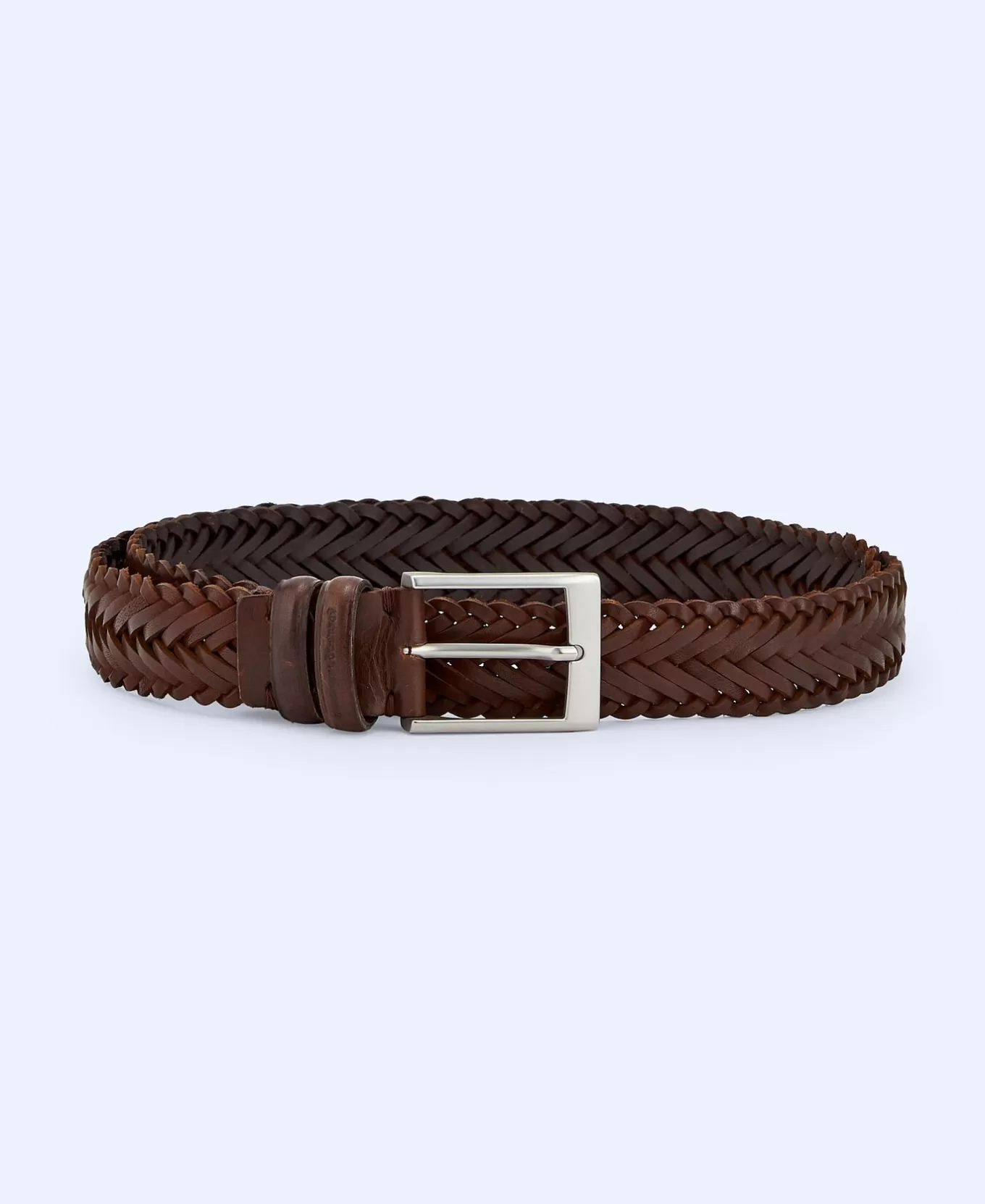 Homme Adolfo Dominguez Ceinture En Cuir Tresse