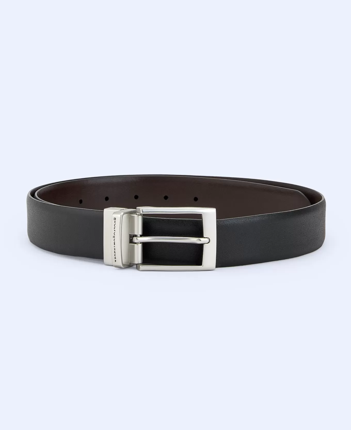 Homme Adolfo Dominguez Ceinture Reversible En Cuir