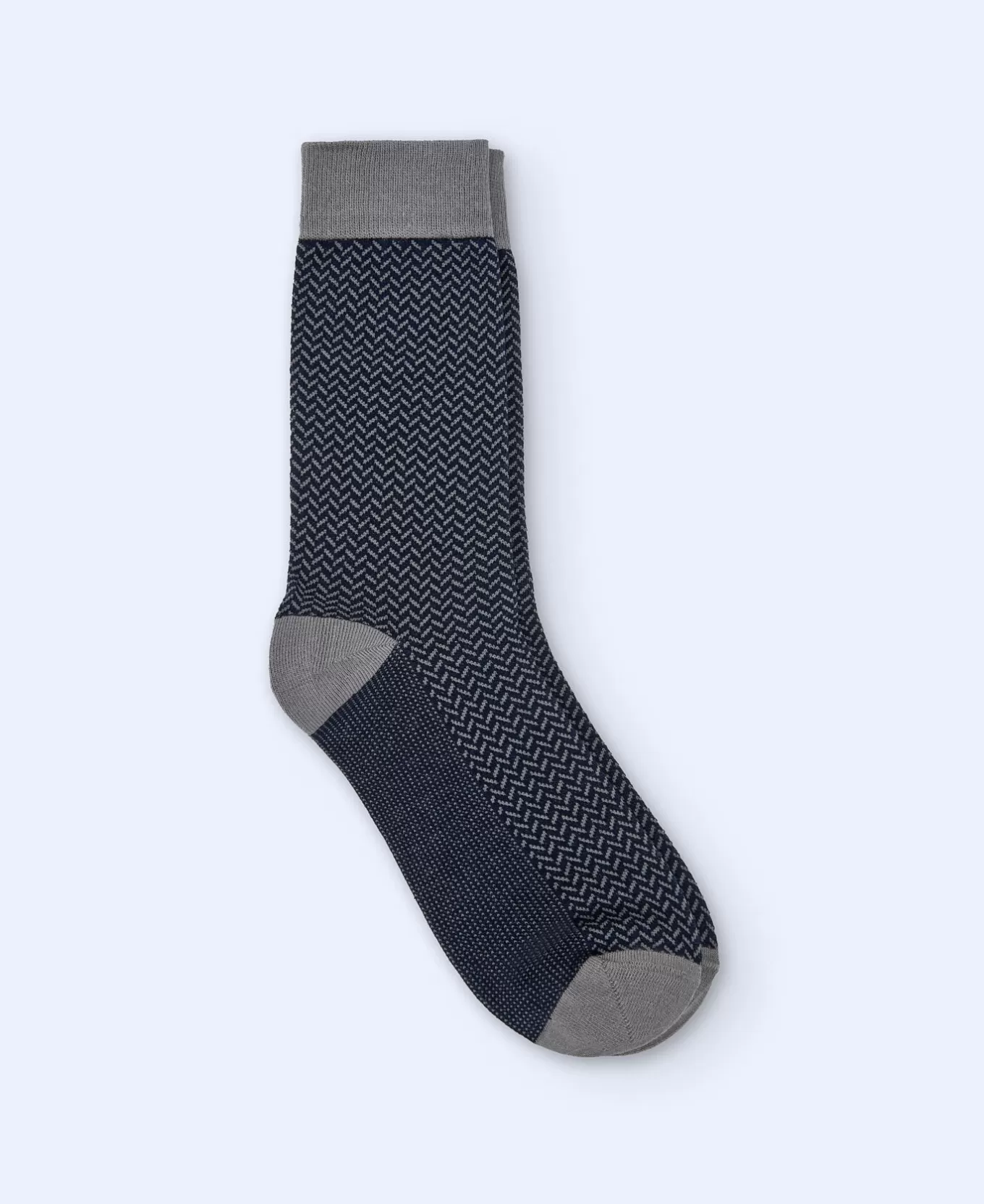 Homme Adolfo Dominguez Chaussettes A Motif De Chevrons