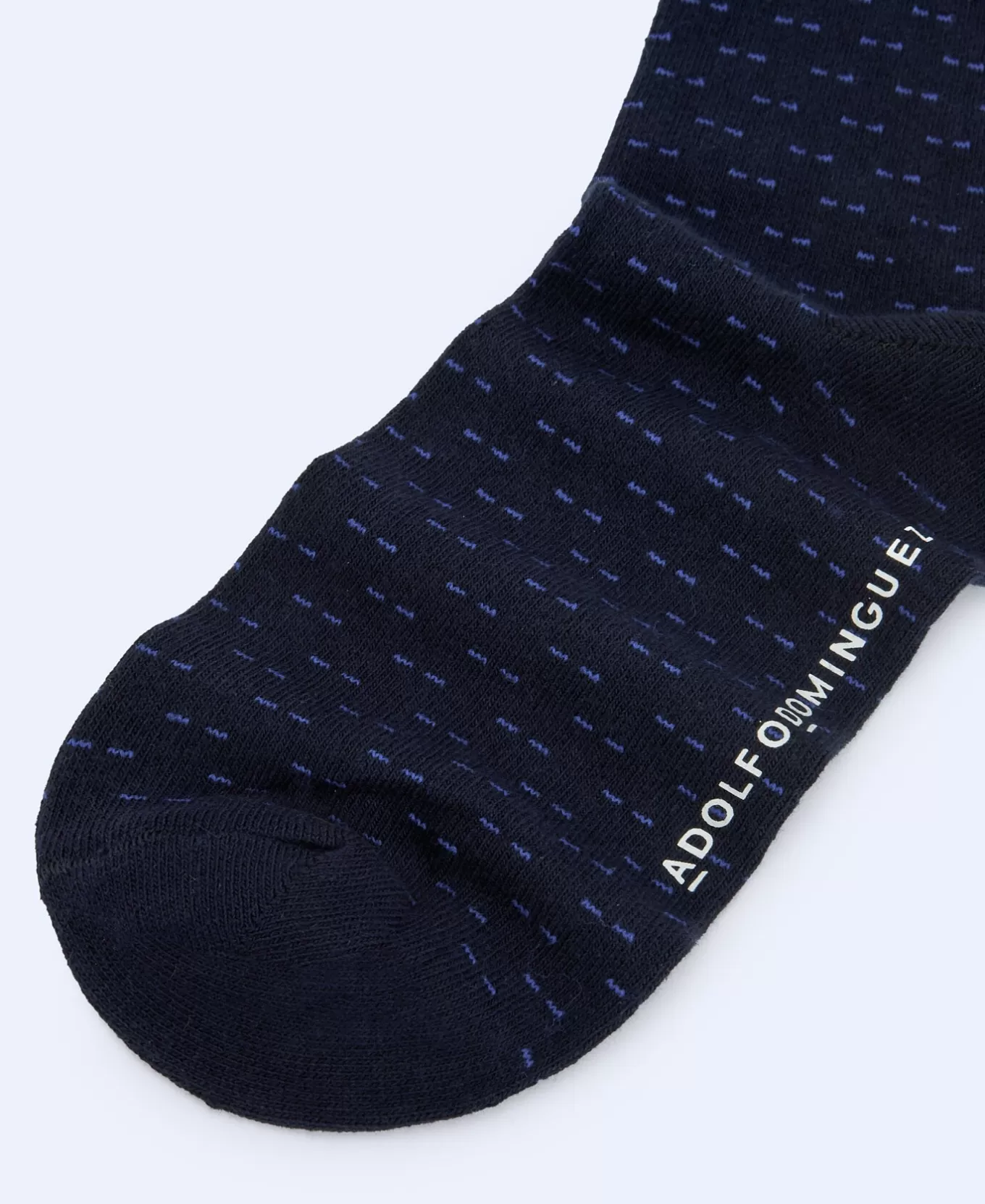 Homme Adolfo Dominguez Chaussettes A Motif De Lignes En Pointille