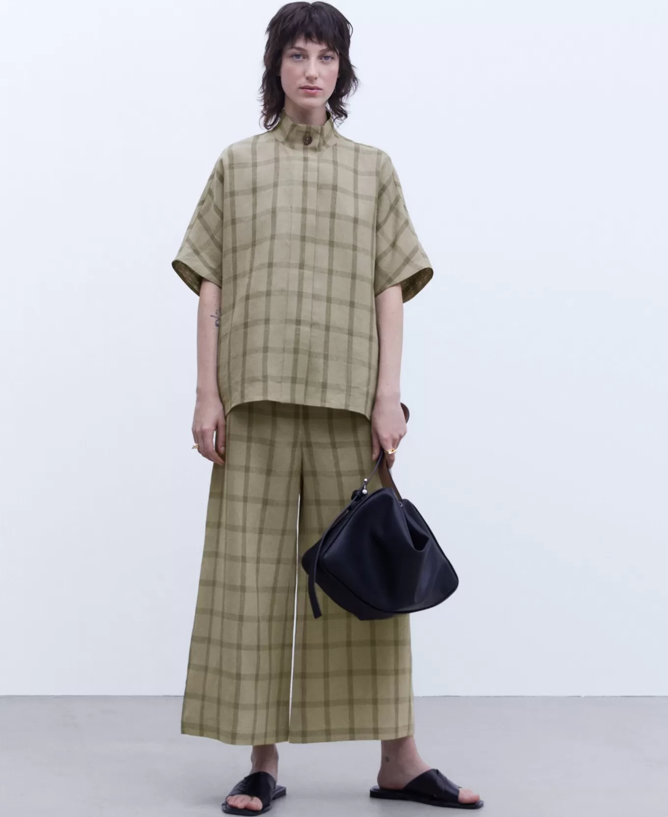 Femme Adolfo Dominguez Chemisier Oversize En Lin