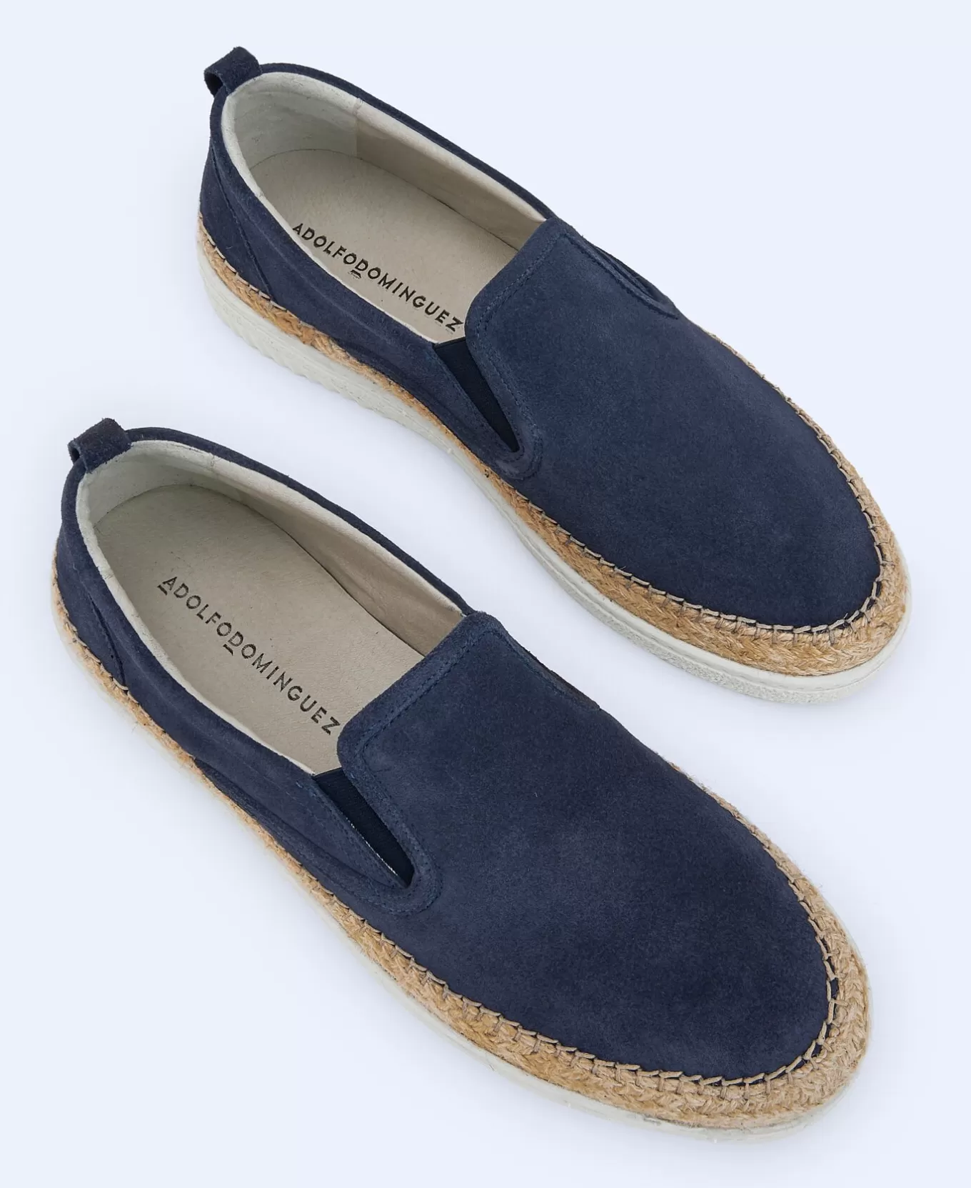 Homme Adolfo Dominguez Espadrilles Classiques Sans Lacets