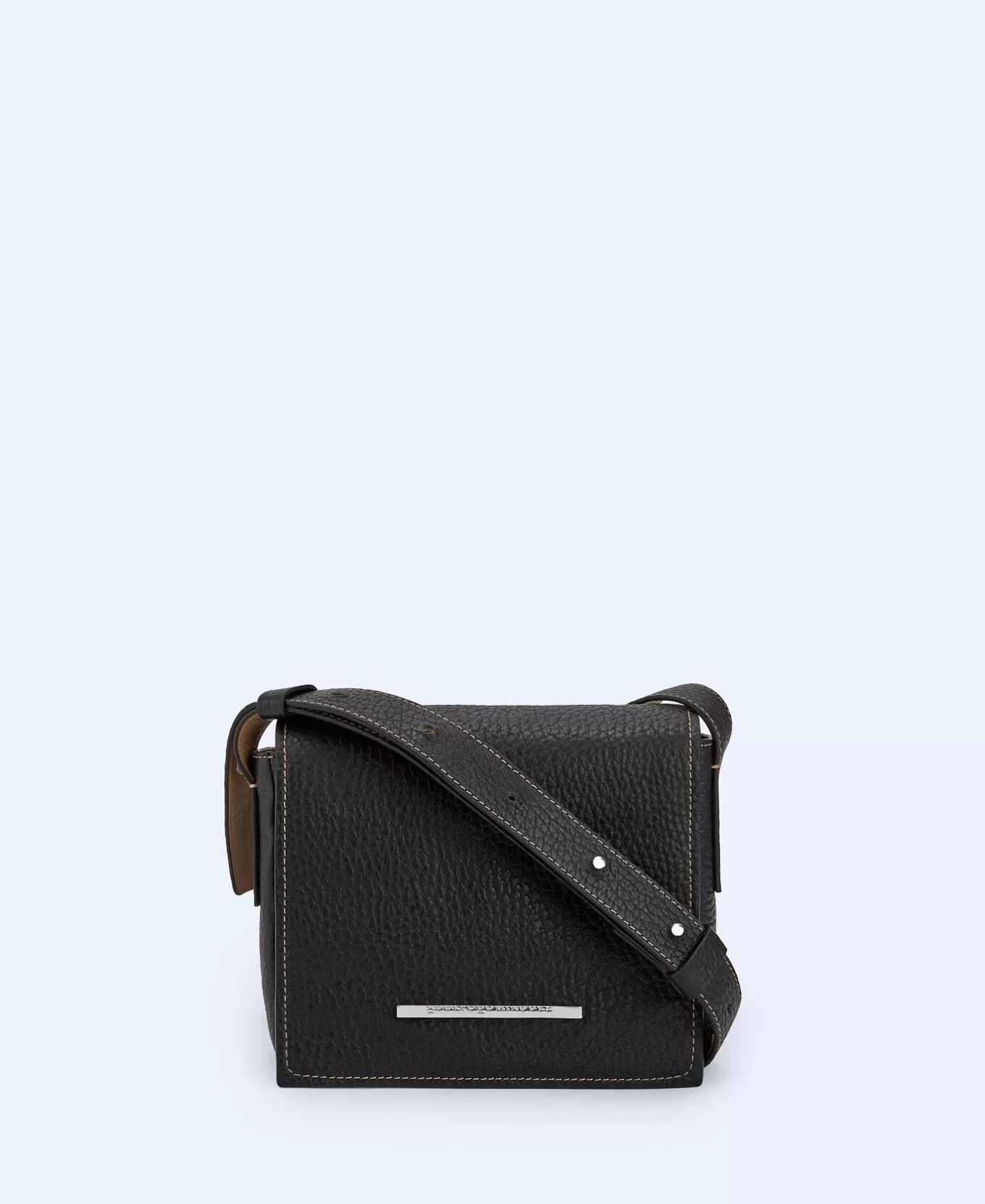 Femme Adolfo Dominguez Mini Sac A Bandouliere En Cuir Responsable