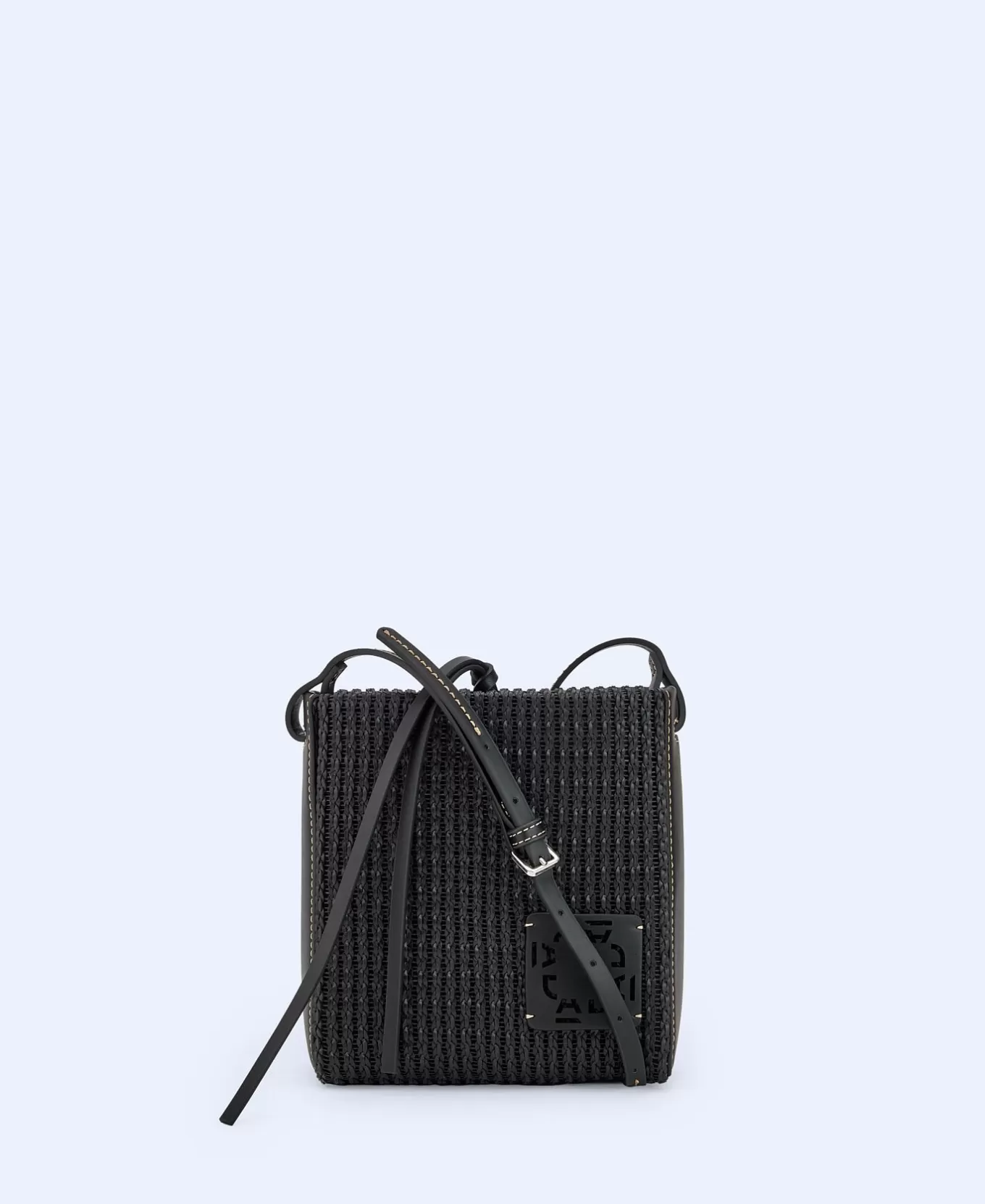 Femme Adolfo Dominguez Mini Sac Tresse Recycle