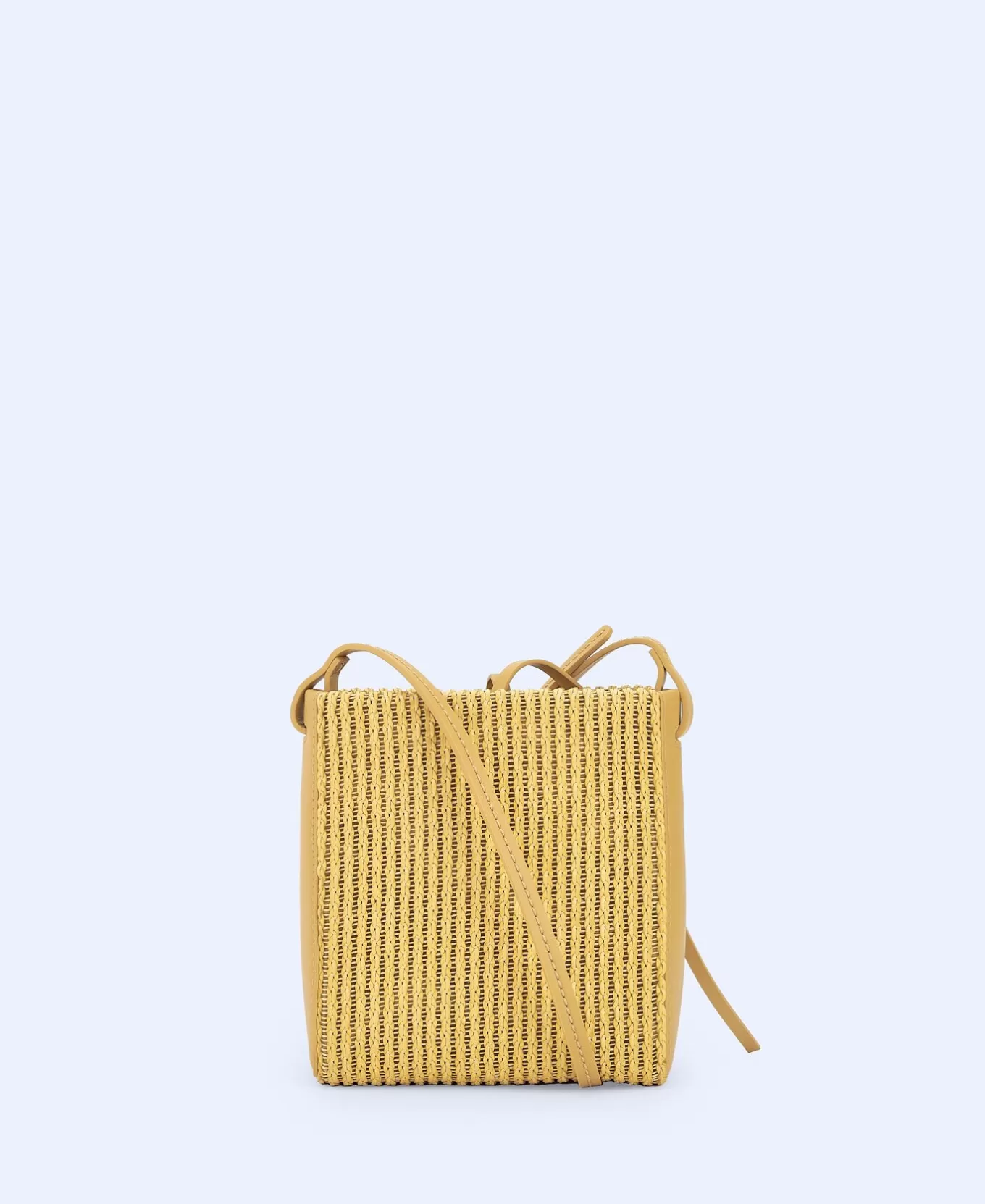 Femme Adolfo Dominguez Mini Sac Tresse Recycle