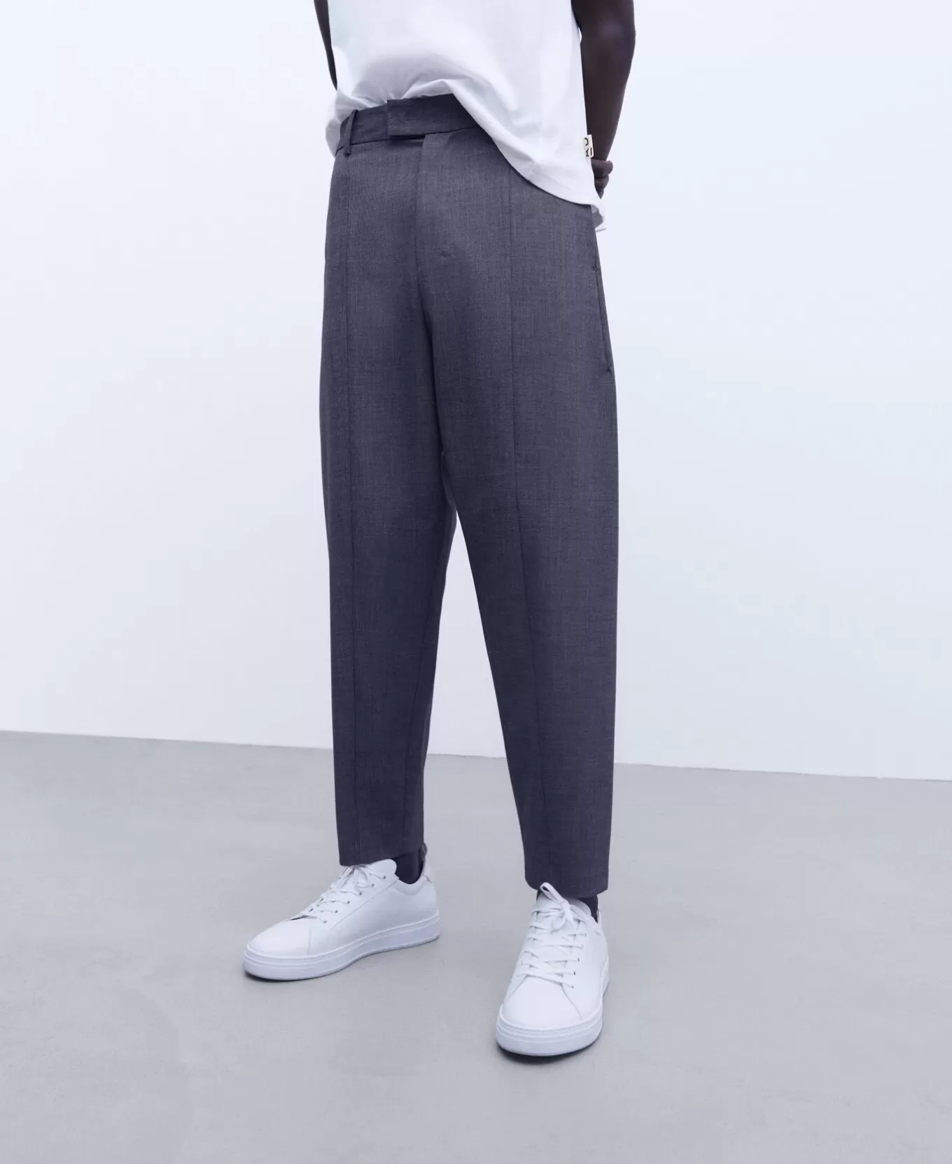 Homme Adolfo Dominguez Pantalon Barrel