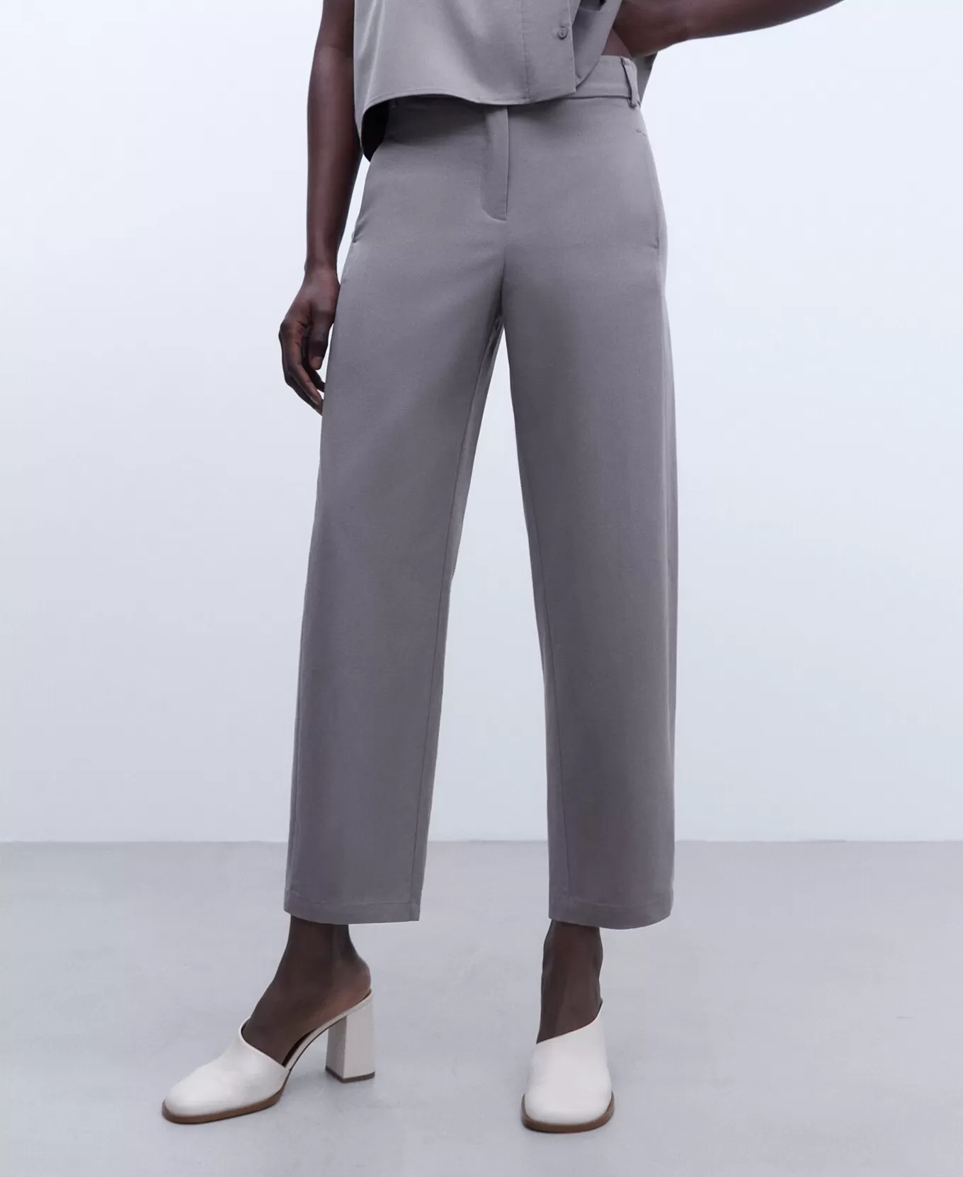 Femme Adolfo Dominguez Pantalon Carotte