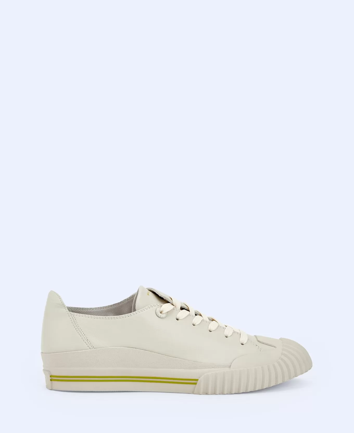 Femme Adolfo Dominguez Sneakers Obliques En Cuir